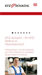 Mobile Screenshot of kfz-schachl.at